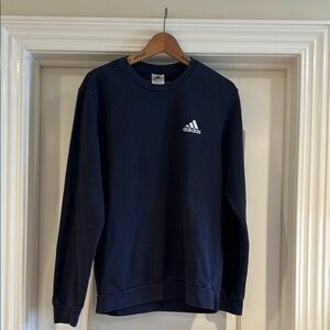 adidas Men's Navy Blue Essentials Sweatshirt size Medium